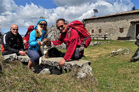 Monte Cancervo ad anello dalla Pianca sui sentieri CAI 102-130-131 il 1 maggio 2019 - FOTOGALLERY